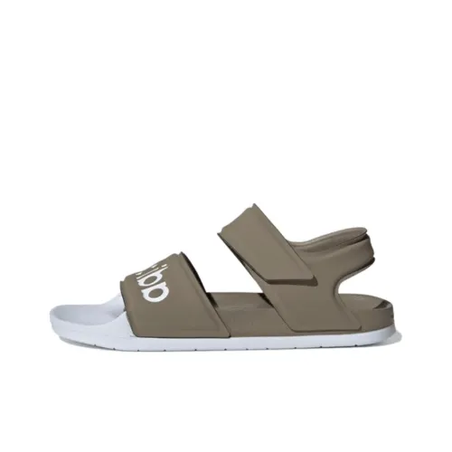 Adidas Adilette Series Beach Sandals Unisex Khaki