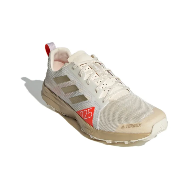 Adidas Terrex Speed Flow Primegreen Wear-Resistant Slip-Resistant Low-Top Running Shoes Men's Beige Gold-2