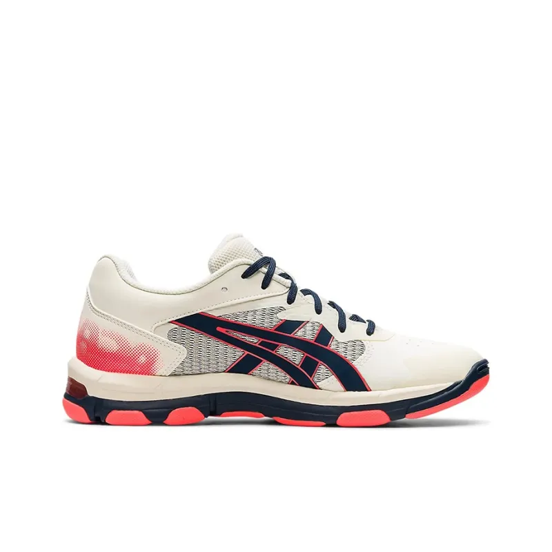 Asics Gel-Netburner Academy 8 Running Shoes Women's Low-Top White/Blue-1