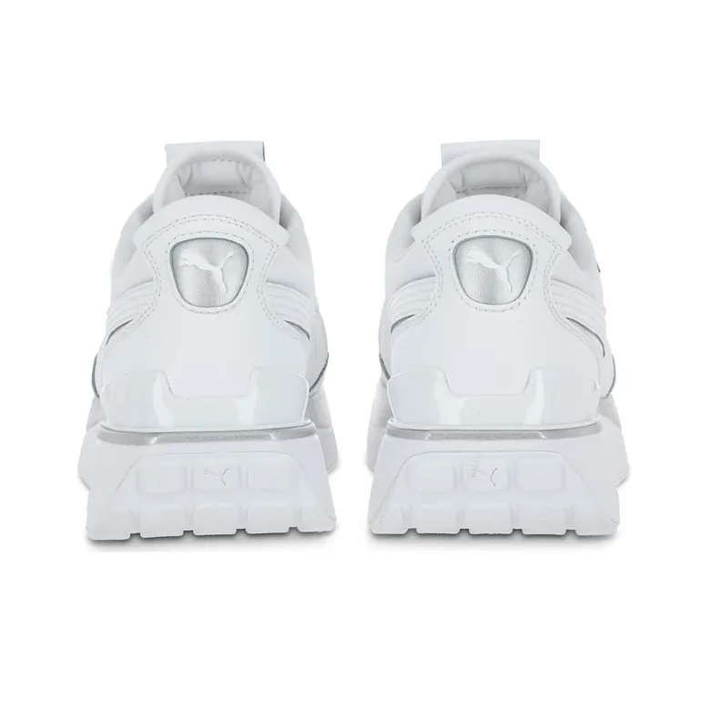 PUMA Cruise Rider Trainer Cushioned Wear-Resistant Slip-Resistant Low-Top Running Shoes Women's White-3