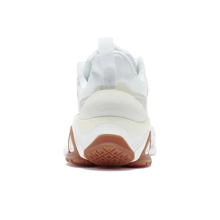 LiNing X Claw ACE Cat Paw Cushioning Rebound Low Top Running Shoes Men's White-3