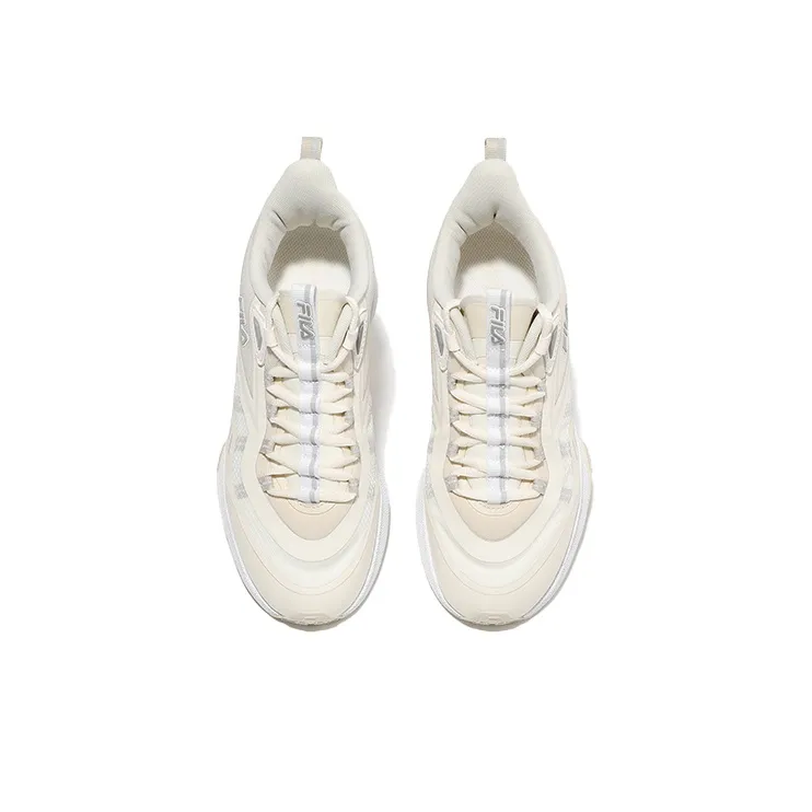 FILA Neuron 5 Neuron 5 Low-Top Running Shoes Unisex White Apricot Korean Style-3