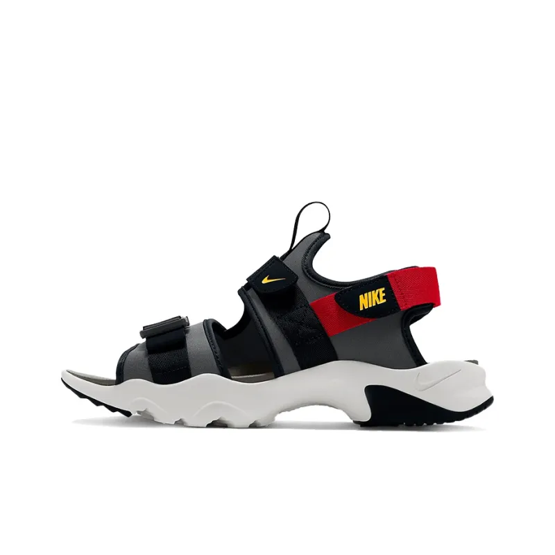 Nike Canyon Sandal Iron Grey University Red-0