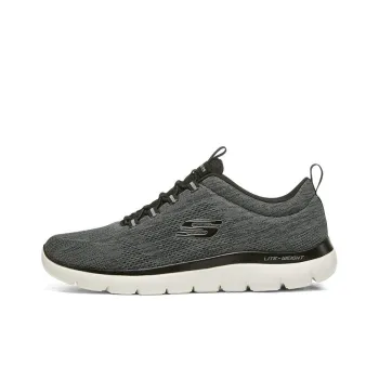 Skechers Summits Collection Running Shoes Men Low Top Black/White