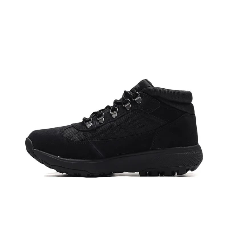 Skechers GO WALK Series Running Shoes Women's High Top Black-0