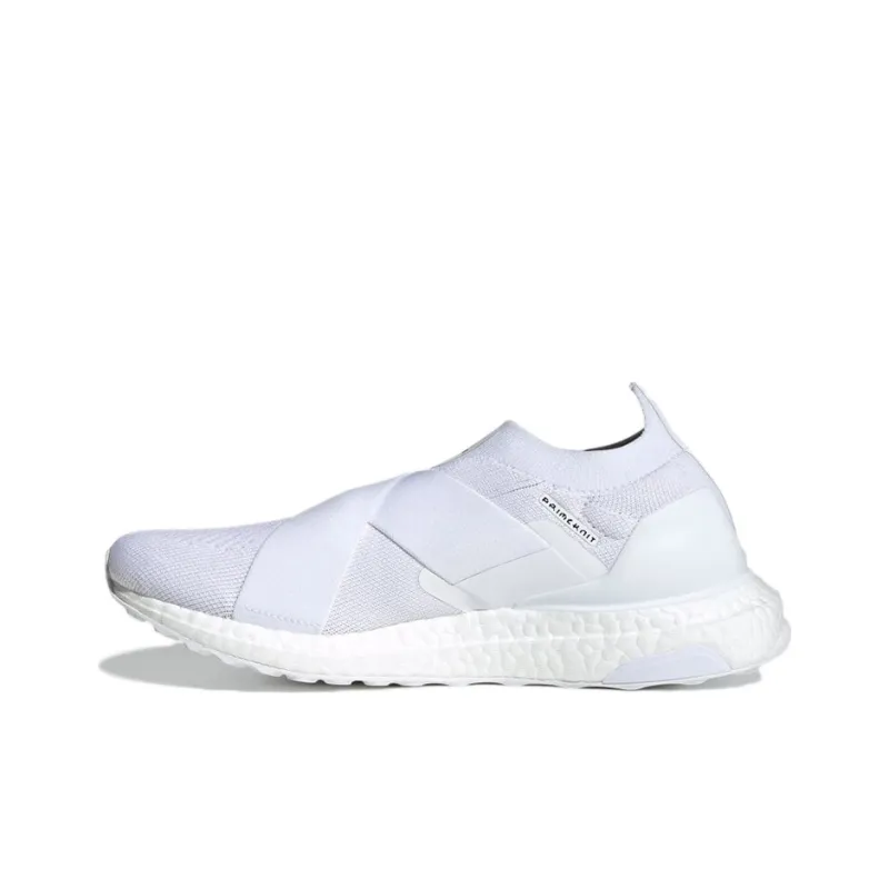 Adidas Ultra Boost Slip On Dna White Acid Orange Women's-0