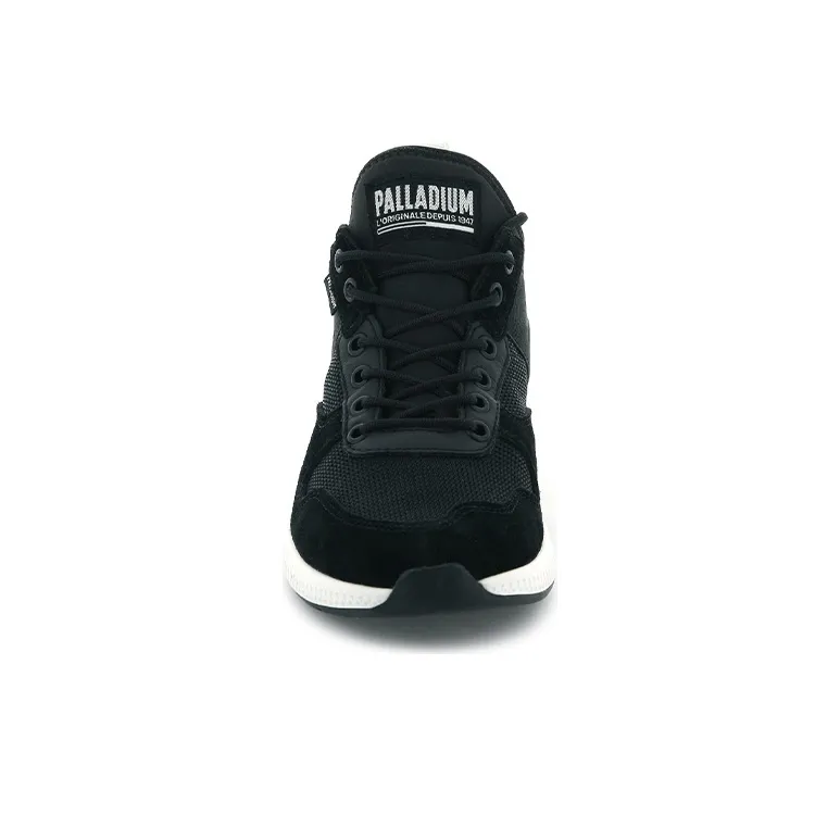 Palladium Ax Eon Army Run Wear-Resistant Slip-Resistant Low-Top Running Shoes Women's Black-3