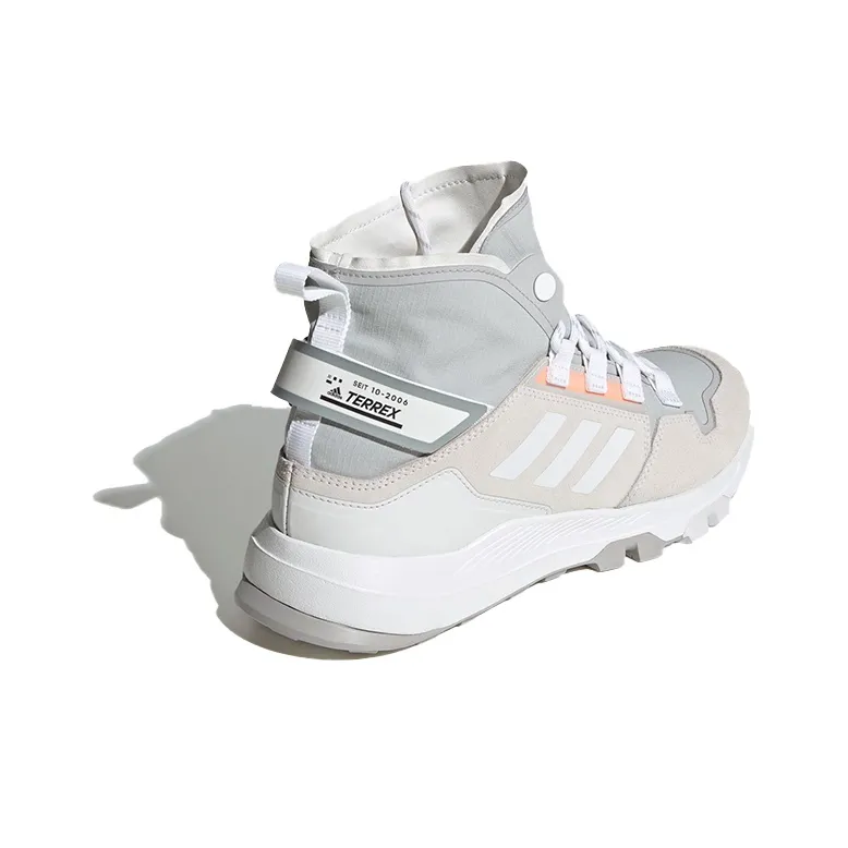 Adidas Terrex Hikster Mid Hiking Breathable Mid-Top Trekking Shoes Unisex Gray-3