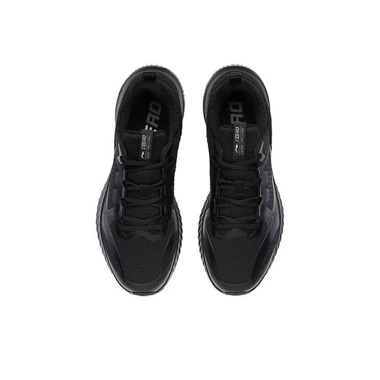 LiNing Soft Zero Cushioning Low-Top Sports Casual Shoes Men's Black-3