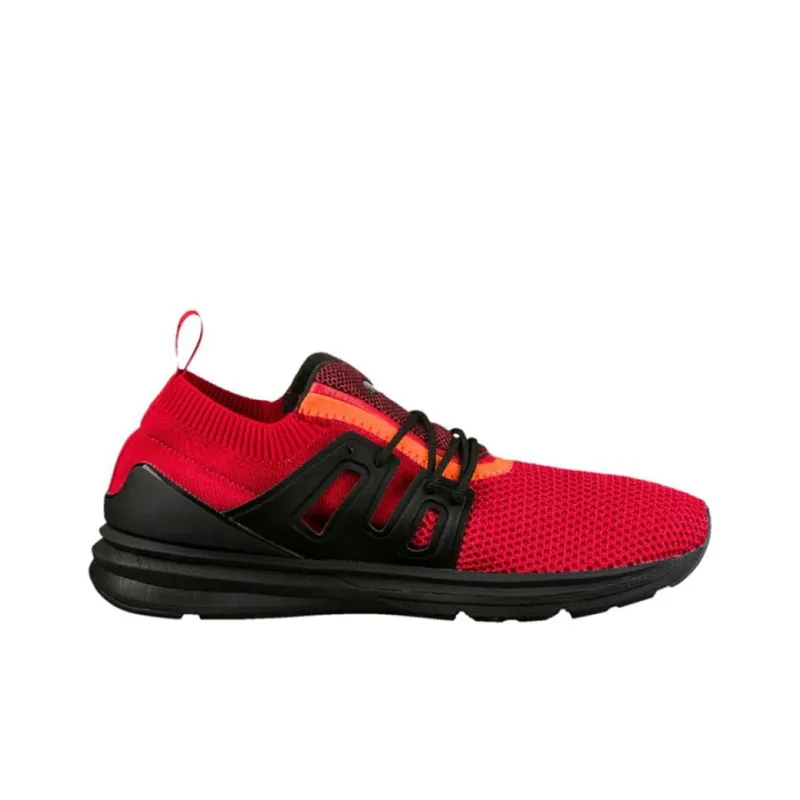 PUMA BOG Limitless Lo EvoKNIT Running Shoes Men Low-Top Red-1