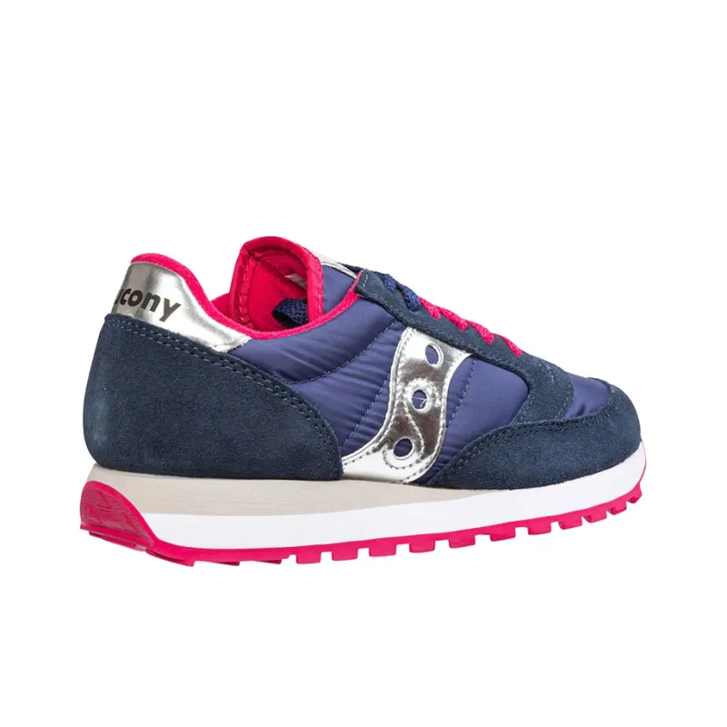Saucony Jazz Original Low Top Running Shoes Women's Blue-3