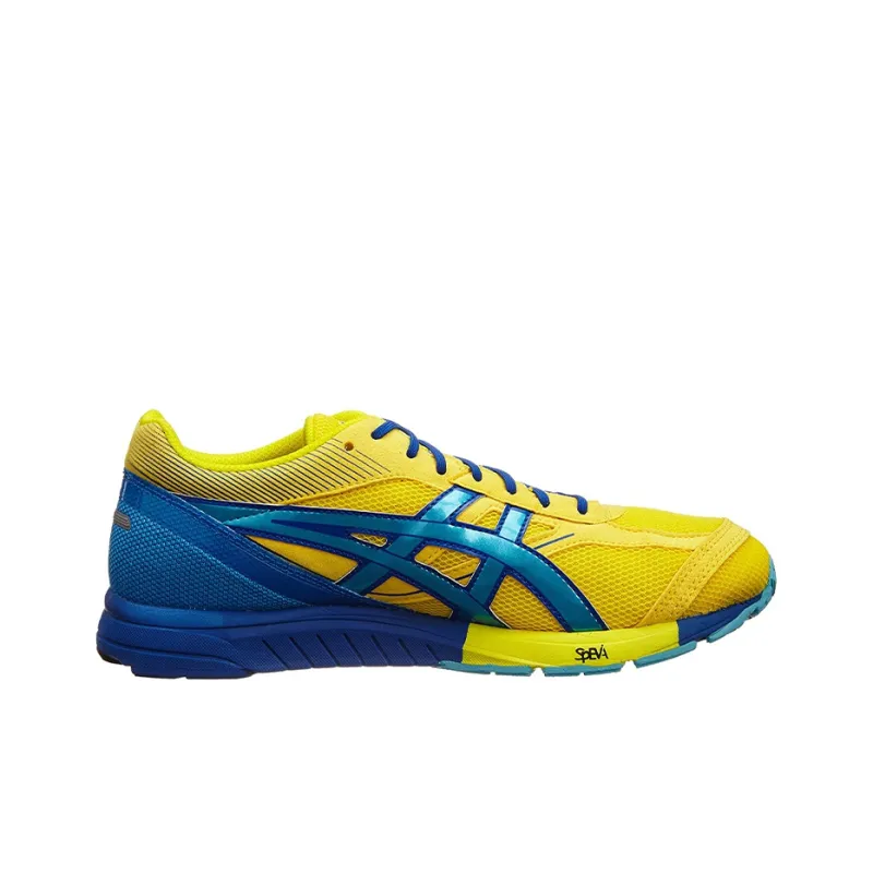 Asics Skysensor Glide 2 Wear-Resistant Low-Top Running Shoes Men's Yellow Blue-1
