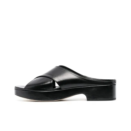 By Far Slide Slippers Women's Black