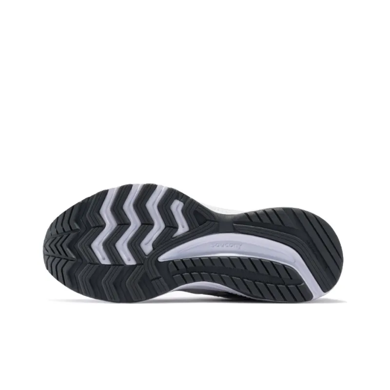 Saucony Cohesion 14 Cushioning Wear-Resistant Breathable Supportive Low-Top Casual Running Shoes Women's Gray Purple-4