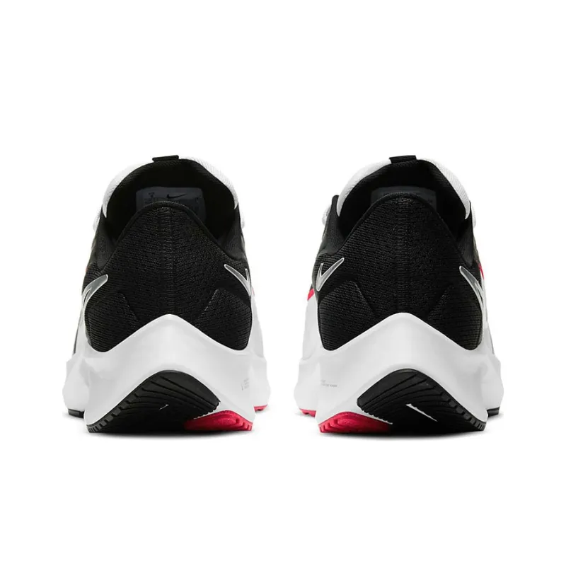 Nike Air Zoom Pegasus 38 White Black Flash Crimson Women's-4