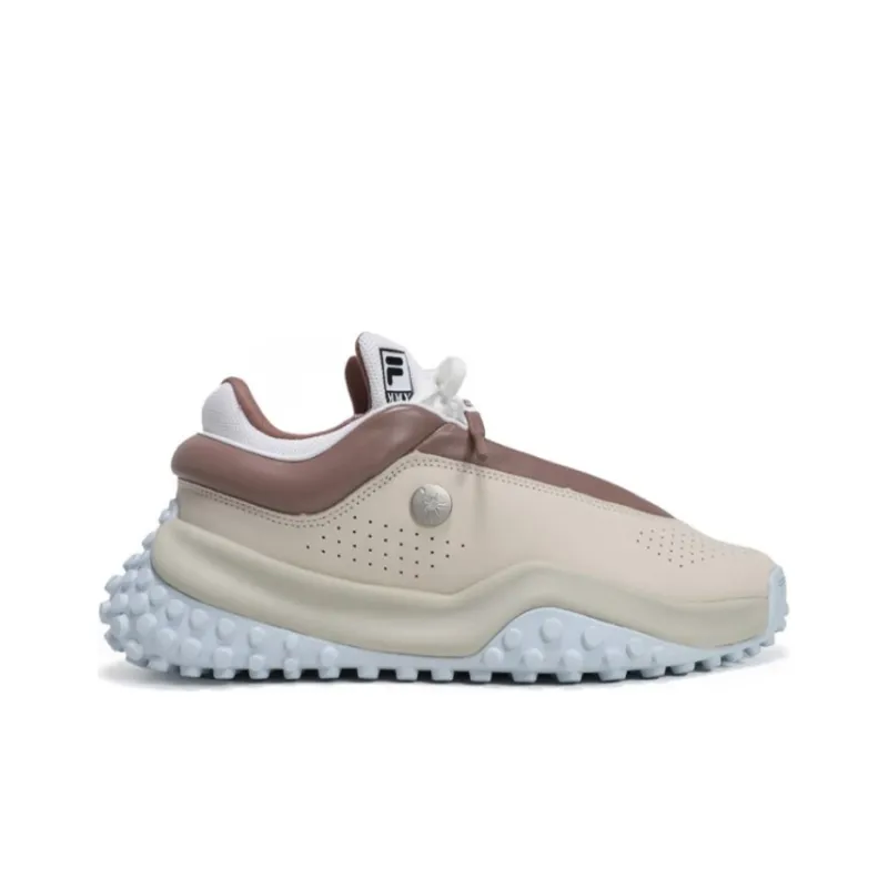 FILA x MIHARA YASUHIRO FM Cushioning, Slip Resistant, And Abrasion Resistant Low Top Casual Shoes Men's Beige-1