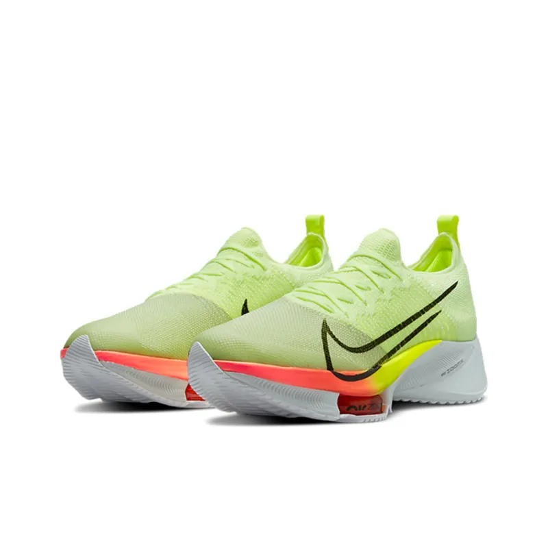 Nike Air Zoom Tempo Next% Flyknit Barely Volt Hyper Orange-2