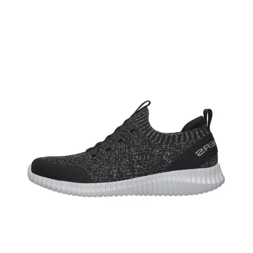 Skechers Elite Flex Casual Shoes Men Low-Top Black/White