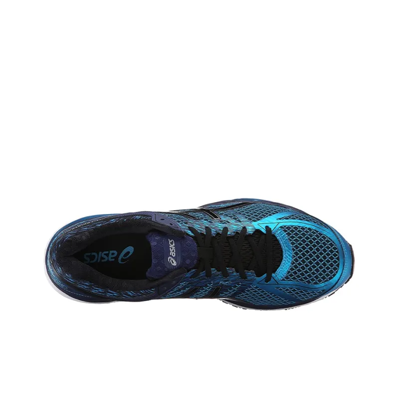 Asics Gel-Cumulus 17 Breathable Low-Top Running Shoes Men's Blue Black-3