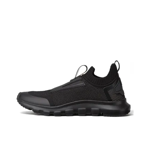 Zegna TECHMERINO™ Cushioned Anti Slip Wear Resistant Breathable Lightweight Low Top Sports Casual Shoes Men's Black