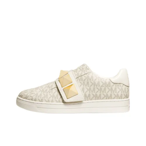 MICHAEL KORS Kenna Low-Top Stylish Sandals Women's Cream White
