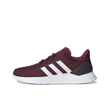 Adidas Neo QUESTAR FLOW NXT Durable Breathable Low-Top Running Shoes Men's Red White