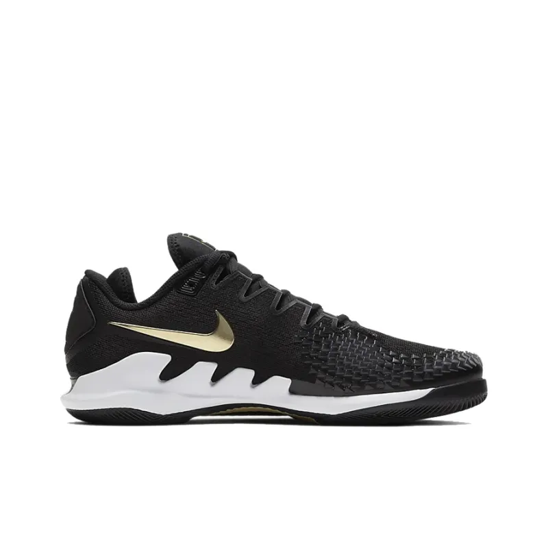 Nike Air Zoom Vapor X Knit 'Black Metallic Gold'-1