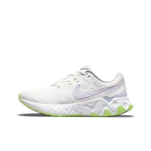 Nike Renew Ride 2 Running Shoes Women's Low-Top White/Purple/Green