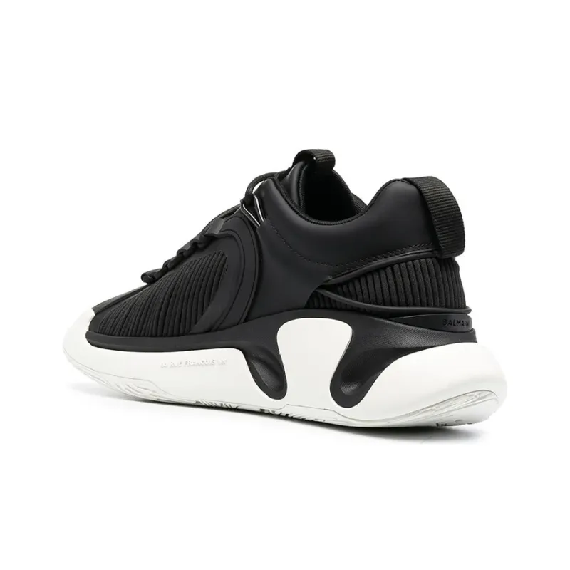 BALMAIN Low-Top Casual Shoes Men's Black-3