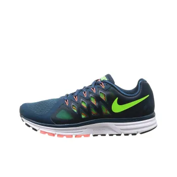 Nike Air Zoom Vomero 9 Cushioned Anti-Slip And Wear-Resistant Lightweight Low-Top Running Shoes Men's Dark Blue