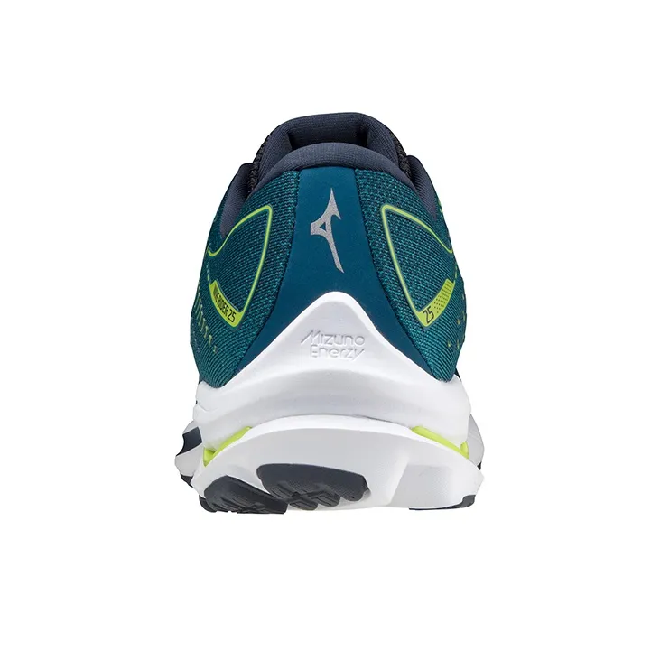 Mizuno Wave Rider 25 Cushioning Abrasion Resistant Breathable Rebound Low Top Training Running Shoes Men's Green-3