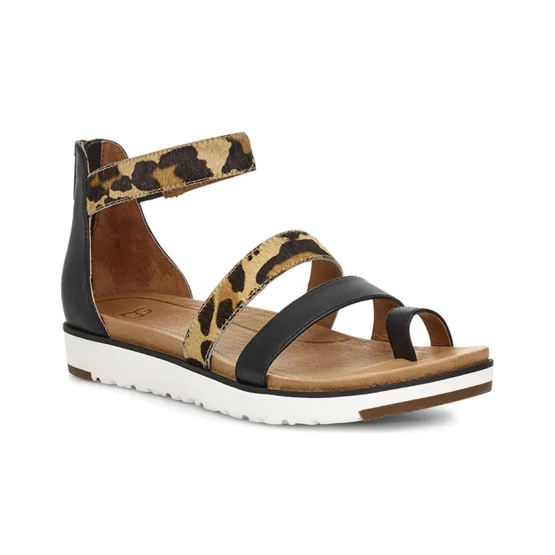 UGG Mina Leopard Sandal Women's-2