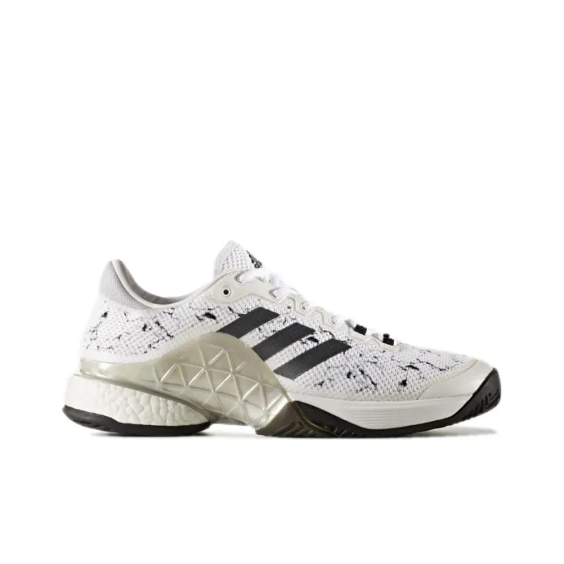 Adidas Barricade Boost 2017 'White Black'-1