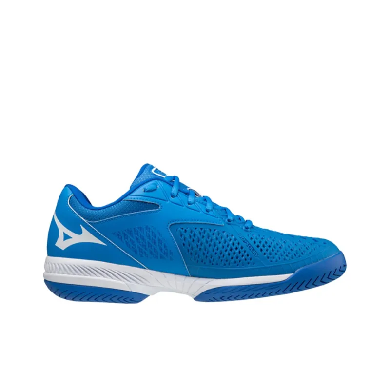 Mizuno Wave Exceed Tour 4 Anti-Slip Wear-Resistant Breathable Coverage Low-Top Running Shoes Unisex Blue White-1