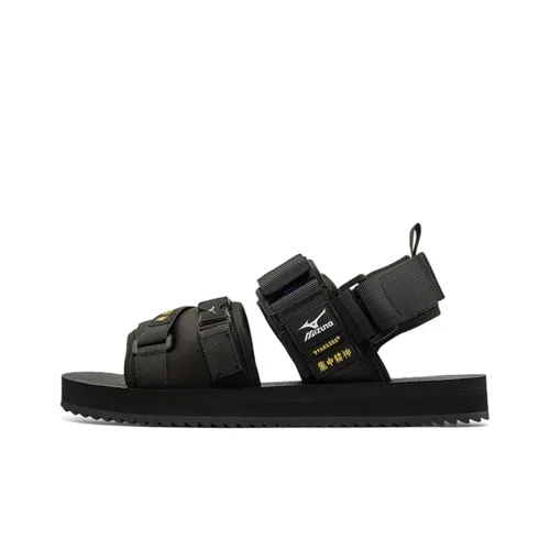Mizuno X Crossover Black Sandals