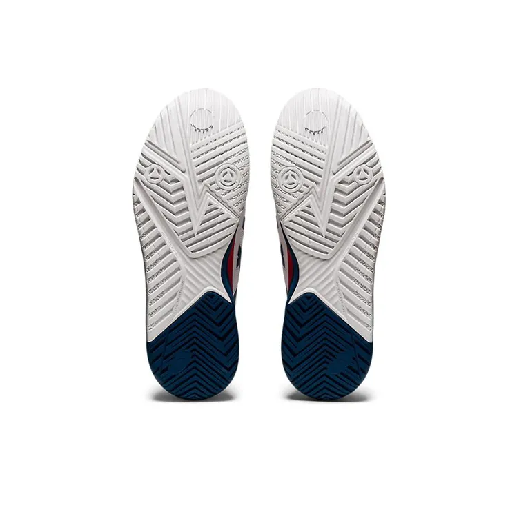 Asics Gel Resolution 8 2E Wide 'White Mako Blue'-5