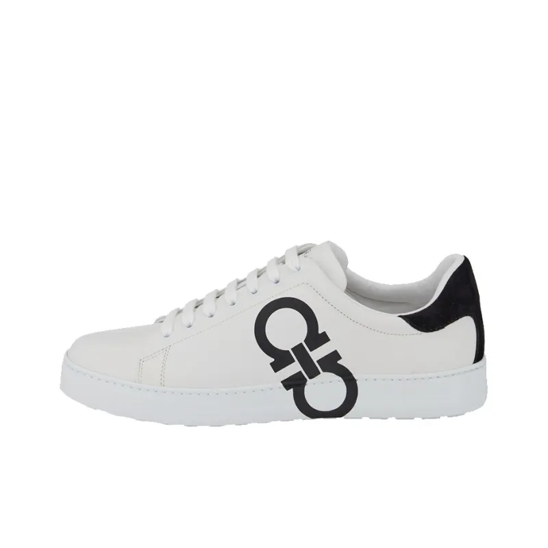 FERRAGAMO Gancini Sneakers White-0