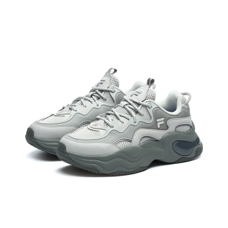 FILA FUSION Bubble Sneakers 'Grey Black' Women's-2