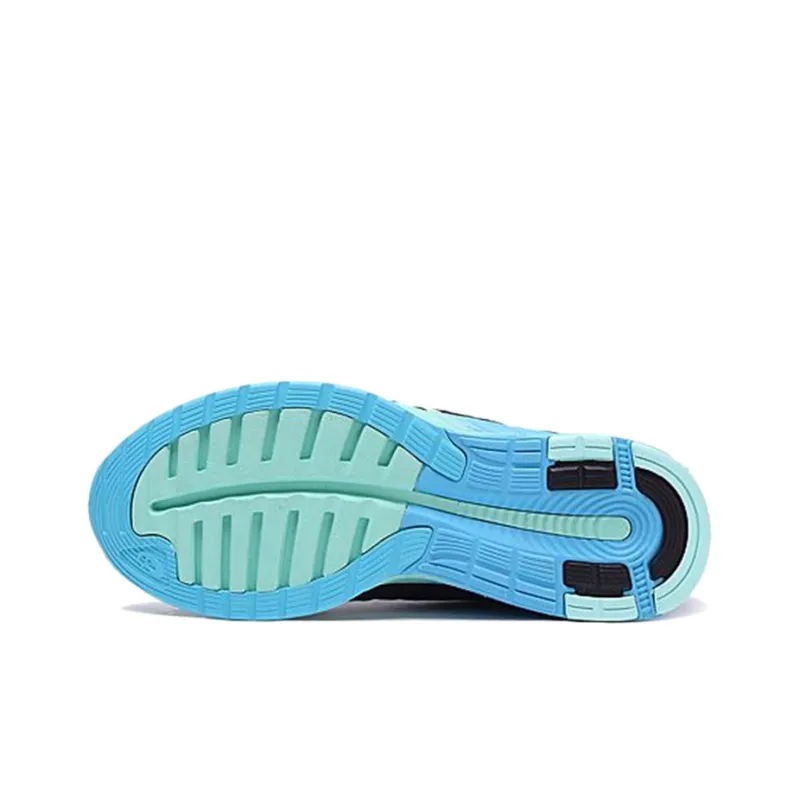 Asics Fuze Wear-Resistant Slip-Resistant Low-Top Running Shoes Women's Black Ice Blue-5