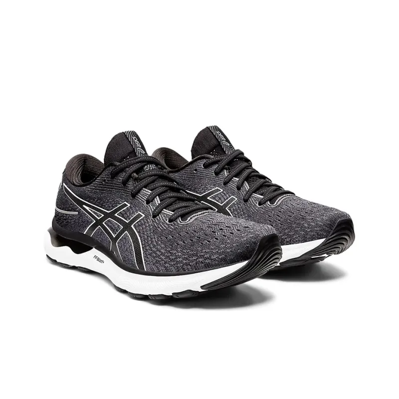 Asics Gel Nimbus 24 Black White-2