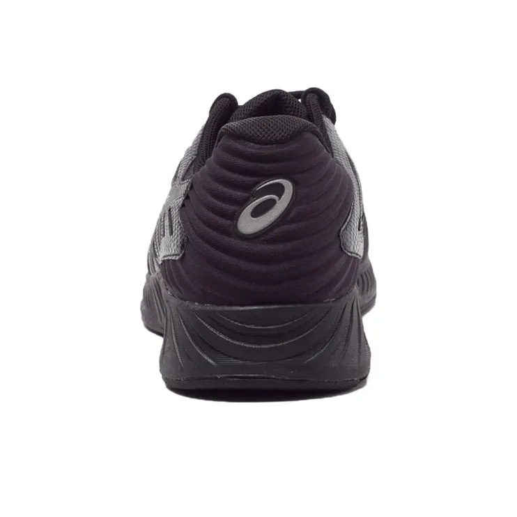 Asics Fuze Black Warrior Breathable Low-Top Running Shoes Men's Black-4