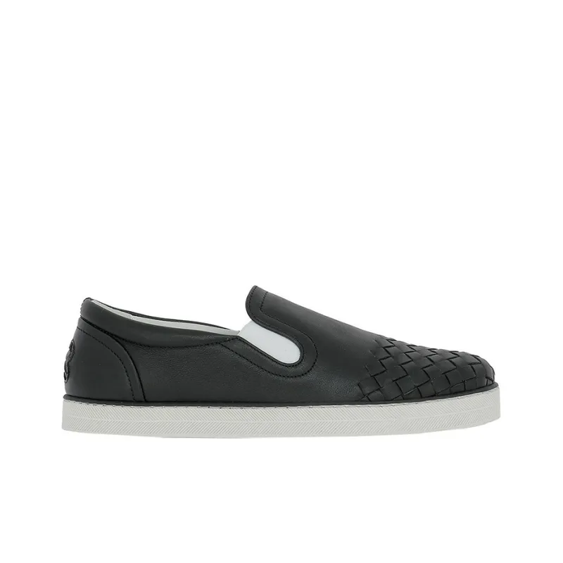 Bottega Veneta Low Top Stylish Skateboarding Shoes Women's Black-1