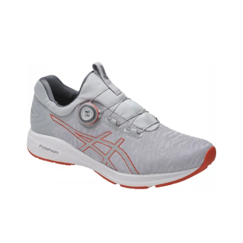Asics Dynamis Wear-resistant And Waterproof Low-Top Running Shoes Men's Gray Orange-2