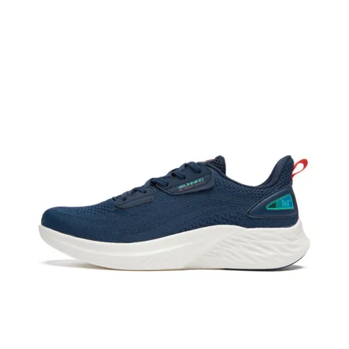 361° QU!KFOAM Low Top Running Shoes Men's Blue Red