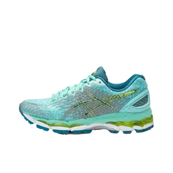 Asics GEL-Nimbus 17 Running Shoes Women's Low-Top Blue/Yellow