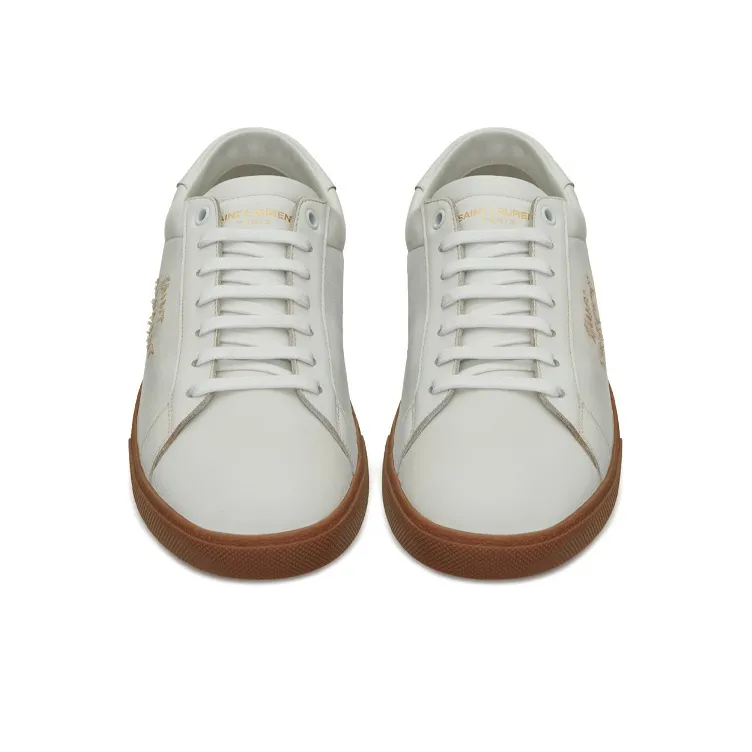 SAINT LAURENT Court Classic SL/06 Low White Gum-3