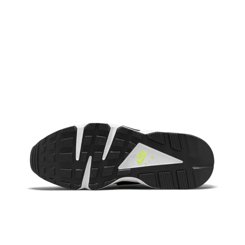 Nike Air Huarache Run Neon Yellow Magenta 2021-5