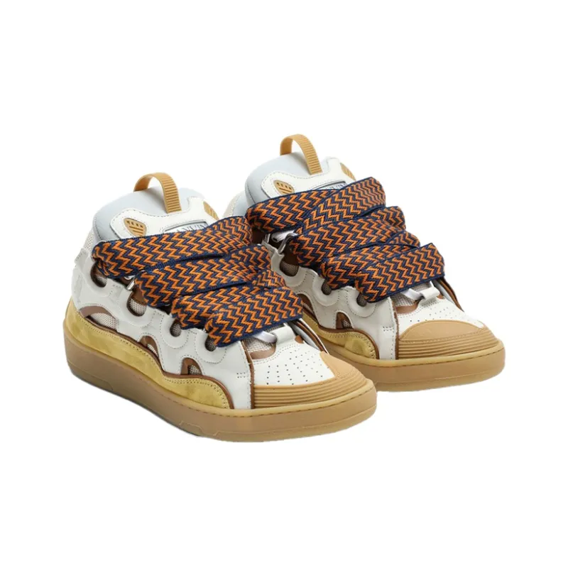 Lanvin Curb Sneaker 'Beige'-2