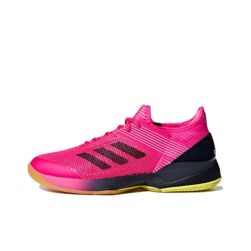 Adidas Adizero Series Tennis Shoes Women's Low-Top Rose Red