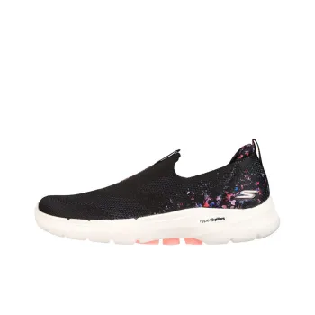 Skechers Go Walk 6 Casual Shoes Women's Low-Top Black/Multicolor